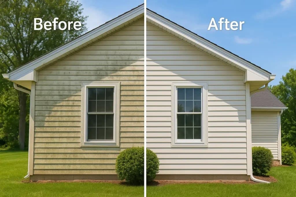 Revêtement de maison en vinyle